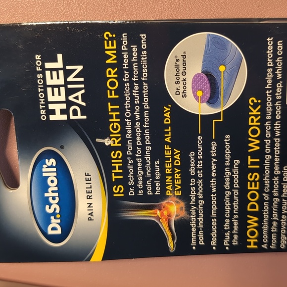 Heel pain, heel cushions, walking insoles, women - Picture 6 of 10